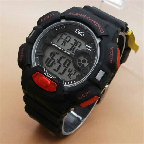 Jual Jam Tangan Q Q Black Original Ferrari Digitec Police Timex Puma