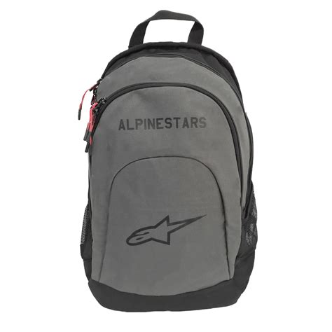 Mochila Alpinestars Defcon Backpack Cinza Escuro E Preto Viajante Moderno