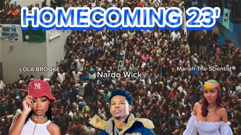 Hampton University Homecoming Lola Brooke Nardo Wick Mariah