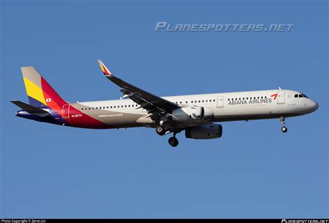 Hl Asiana Airlines Airbus A Wl Photo By Zeren Jin Id