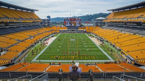 Heinz Field Seating Chart Rows Seats Elcho Table