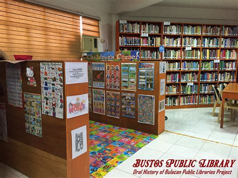 Oral History Of Bulacan Public Libraries Bustos Municipal Library