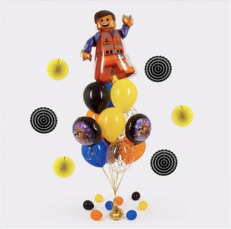 Букет из шариков «Лего фильм» - купить в Москве