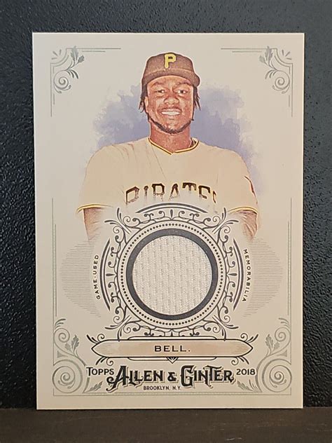 Topps Allen Ginter Relics Josh Bell Jsy Pirates Ebay