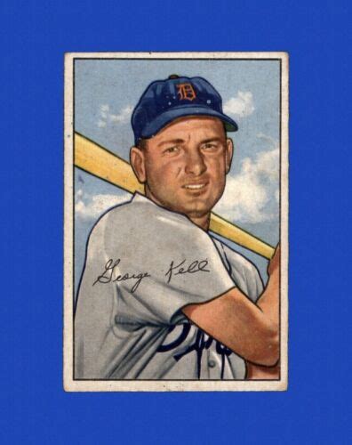 1952 Bowman Set Break 75 George Kell VG VGEX GMCARDS EBay