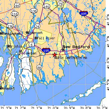 North Dartmouth, Massachusetts (MA) ~ population data, races, housing ...