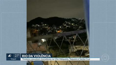 V Deo Tiroteios Assustam Moradores Da Zona Oeste Do Rio Rj G