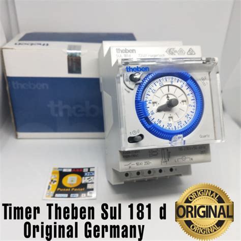 Jual Timer Switch Theben Sul D Analog Original Jakarta Pusat