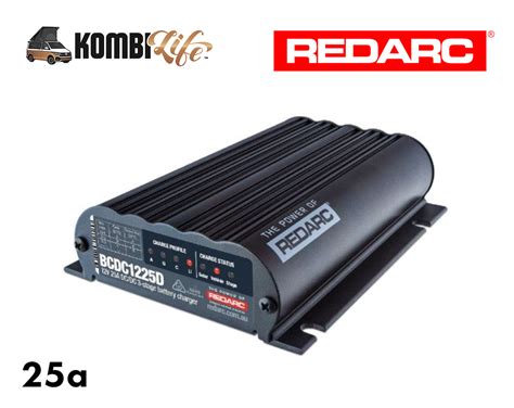 Redarc Dual Input 25a Or 40a Or 50a In Vehicle Dc Battery Charger Pr — Kombilife Australia