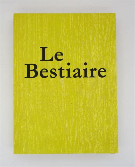 Le Bestiaire Ou Cort Ge D Orph E Par Apollinaire Guillaume Lorjou