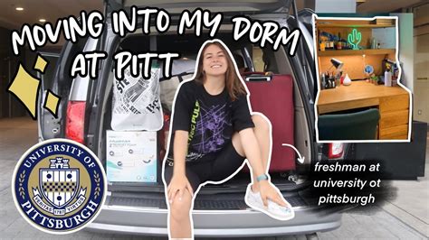 College Move In Vlog Freshman At The University Of Pittsburgh YouTube