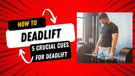 How To Deadlift Deadlift Tutorial With 5 Crucial Cues Youtube