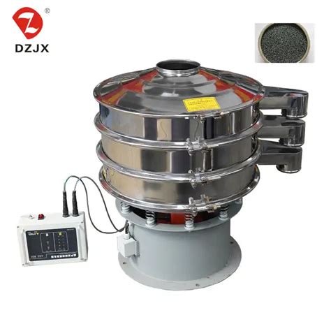 Dzjx Electronic Sieve Shaker Stage Vibrating Screen Machine Food