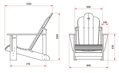 Diy Plans Et Histoire De La Chaise Adirondack Esprit Cabane