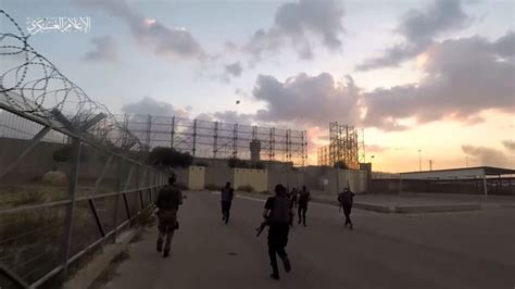 Hamas video shows fighters storming Israel-Gaza border crossing | CNN