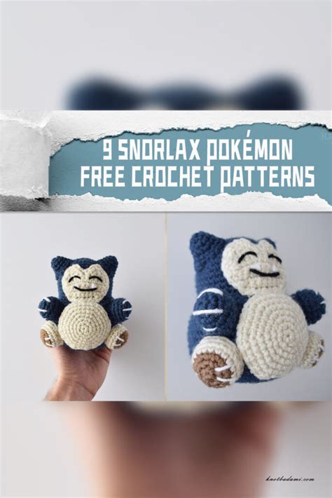 Free Snorlax Pok Mon Crochet Patterns Igoodideas