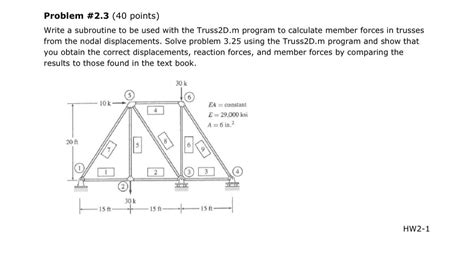 Solved Problem 2 3 40 Points Write A Subroutine To Be Chegg