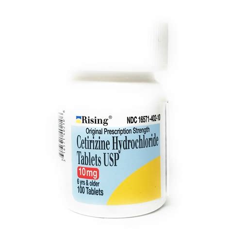 cetirizine tablets  dogs cats  mg  count allergy