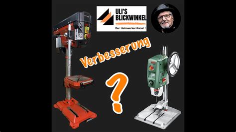 Einhell Säulenbohrmaschine TE BD 750E NEU in der Werkstatt Ich