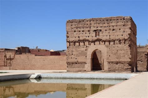 Premium Photo El Badi Palace A Ruined Palace Located In Marrakesh