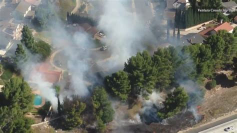 Aerial View of Fire in Thousand Oaks, California | The Weather Channel