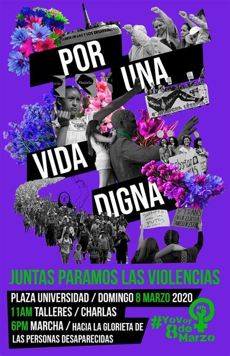 Convocatorias Para La Marcha Feminista Revista Cambio Feminista