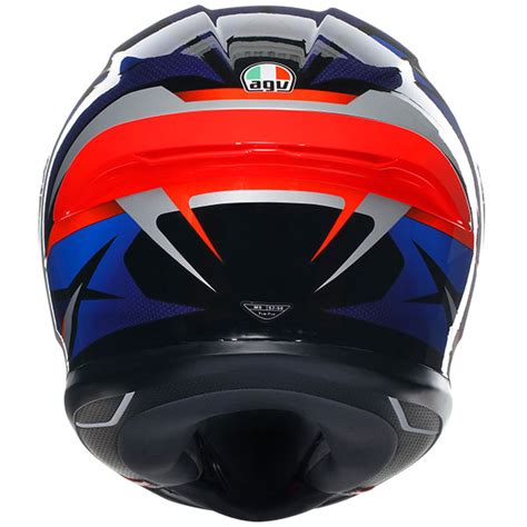 AGV K6 S Slashcut Black Blue Red FREE UK DELIVERY