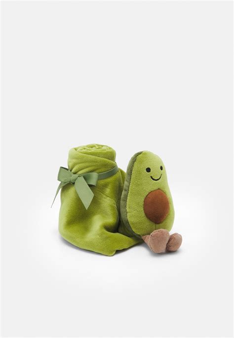 Jellycat Amuseable Avocado Soother Unisex Trapito Green Verde