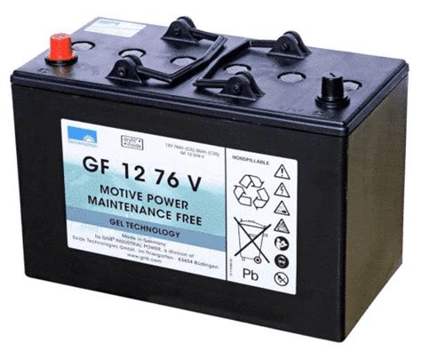 BATTERIE GEL GF 12 076 V SONNENSCHEIN ENER PLUS