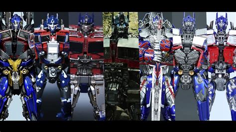 Transformers Movies Optimus Prime Compilation Stop Motion Live