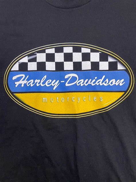 Harley Davidson Streetwear Vintage Vintage Rare H Gem