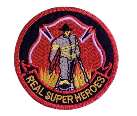 Patch Bordado Fireman Fecho De Contato Mundo Do Militar