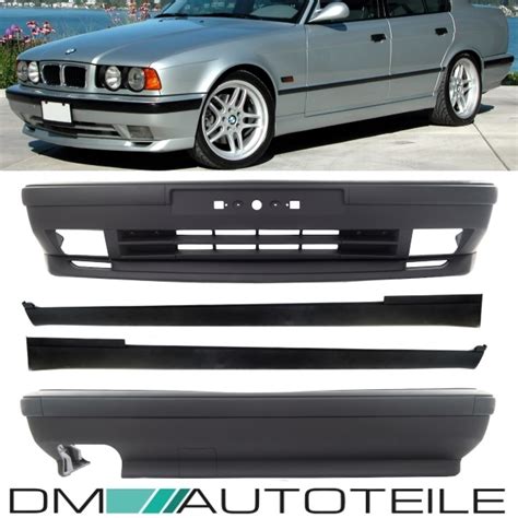 Sport Full Bodykit Bumper Front + Rear + Side fits on BMW 5-Series E34 ...