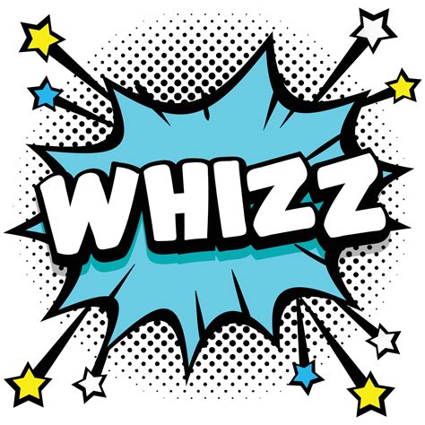 whizz Pop art comic speech bubbles book sound effects 12982956 Vector