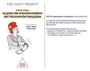 Jean Marc Jancovici The Shift Project Climat Crises Le Plan De