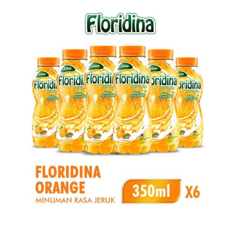 Floridina Orange Botol Ml X Floridina Ml Real Orange Pulp Bulir