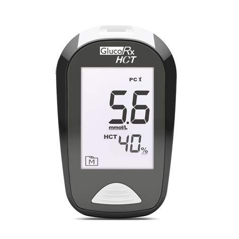 Glucorx Hct Blood Glucose Ketone Meter Glucorx