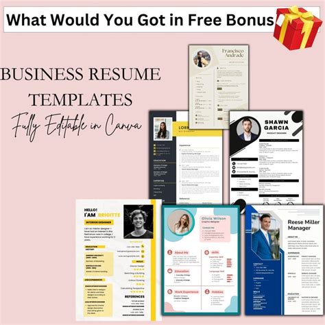 Canva Presentation Templates Ms Ppt Canva Template Small Etsy