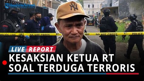 Terduga Teroris Yang Ditangkap Di Kota Batu Berstatus Ngontrak Rumah