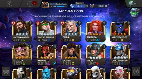 10 Month Progression — Marvel Contest Of Champions