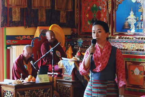 Tibetan Buddhist Institutions In Belgium Offer Long Life Prayers To His