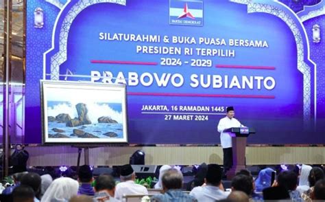 Prabowo to display ex-president Susilo's painting at new presidential ...