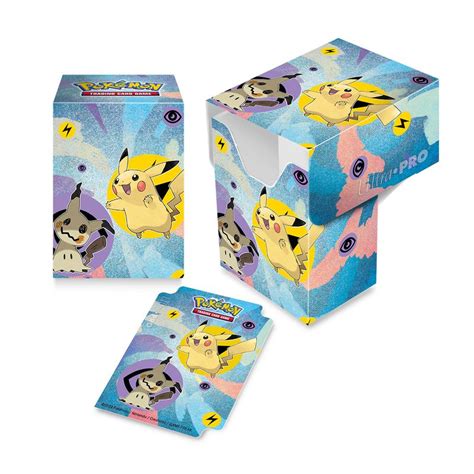 Ultra Pro Deck Box Pokemon Pikachu Mimikyu Deckbox