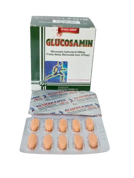 Glucosamin 500mg Khánh Hòa Hộp 100 Viên CÔng Ty Tnhh MỘt ThÀnh ViÊn DƯỢc SÔng HẬu