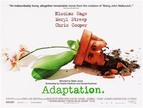 Adaptation Original 2002 British Quad Movie Poster Posteritati Movie Poster Gallery