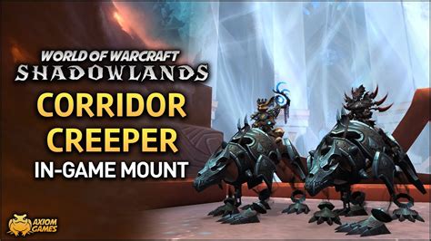 Wow Shadowlands Corridor Creeper Mount Youtube