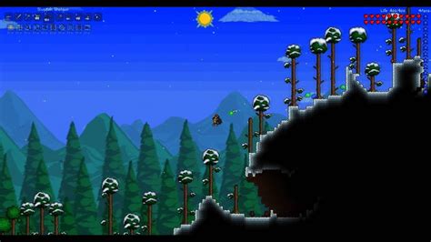 Terraria Snow biome - YouTube