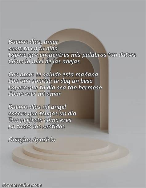 5 Mejores Poemas De Buenos Días Para Mi Novia Poemas Online