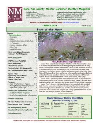 Row Covers Frost Protection Gardening Guidebook for Doña Ana County