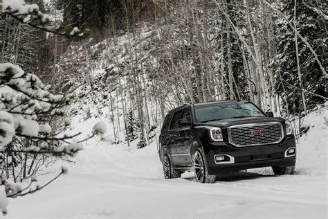 Download Suv Black Car Car Gmc Vehicle Gmc Yukon Denali 4k Ultra Hd